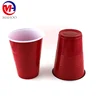 16oz cheap disposable plastic cups red plastic beer cups