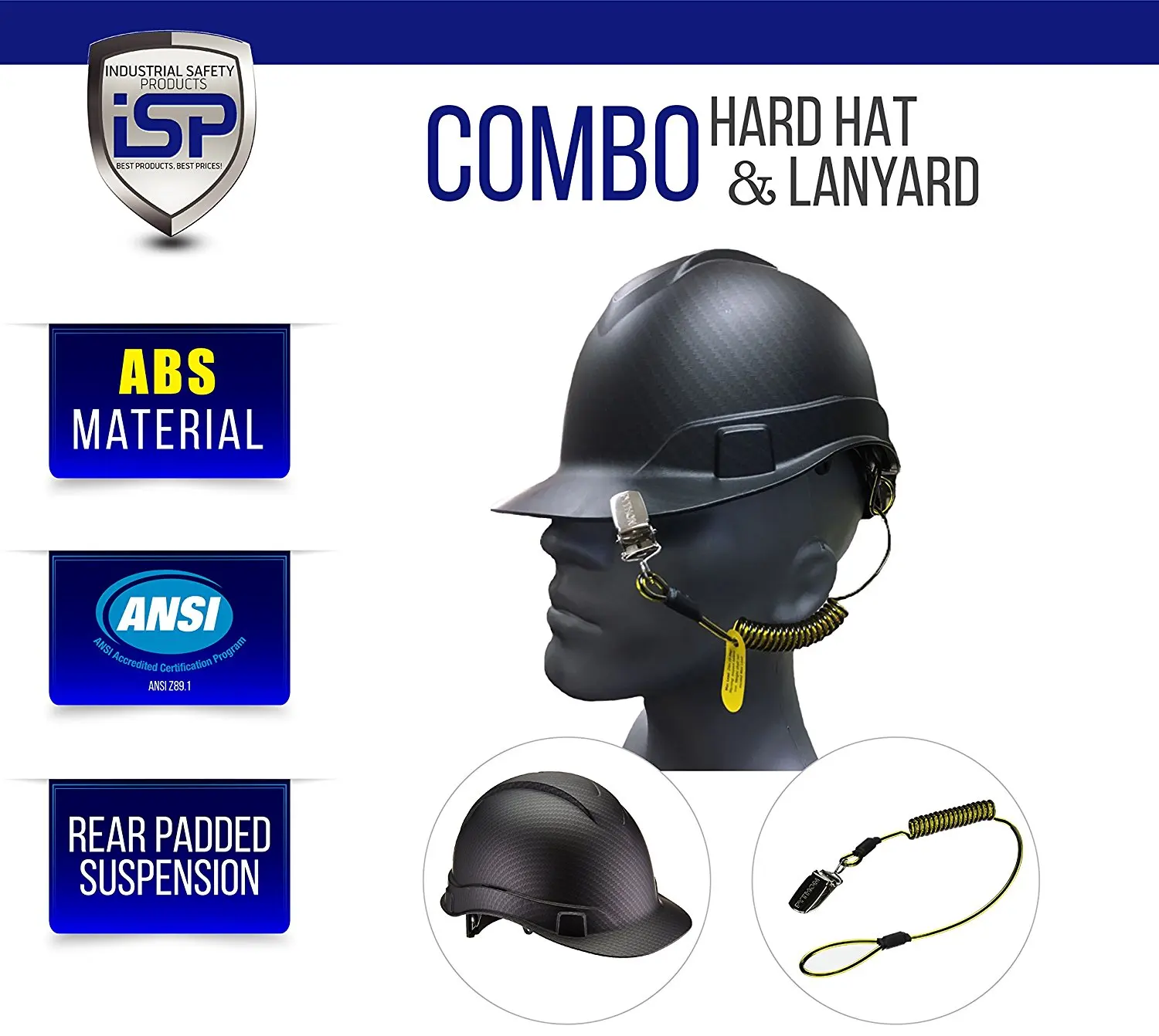 flat black hard hat