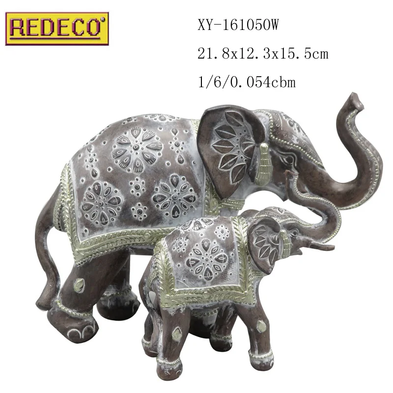 resin elephants