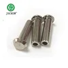 Pan head hollow screw with threadt insert