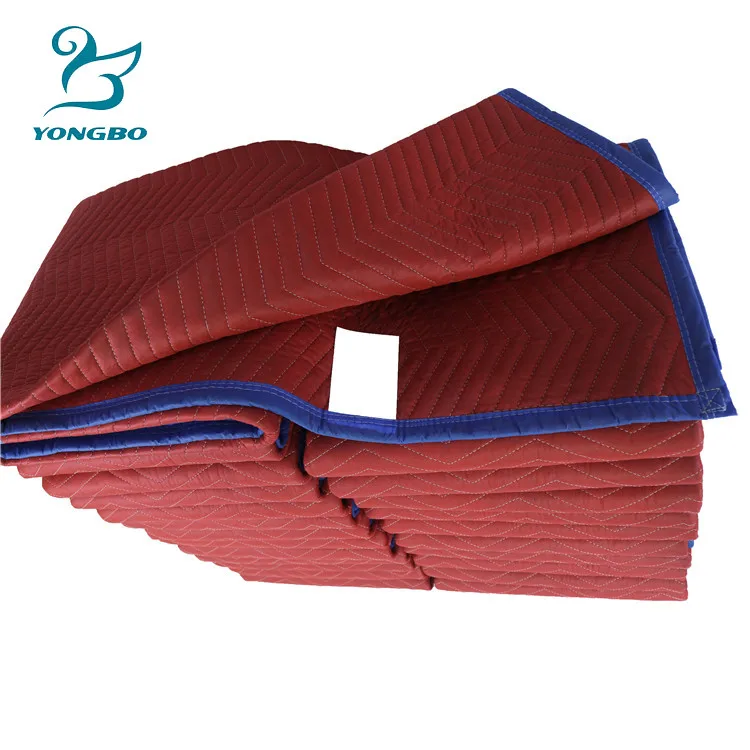 High Quality Moving Blanket Recycle Camp Moving Blanket Woven Square