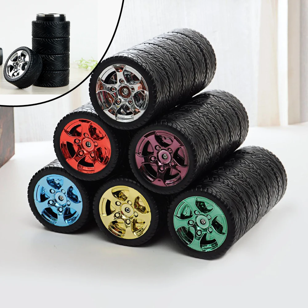 Uchome New Novelty Car Wheel Coffee Cup Creative Stainless Steel Tire