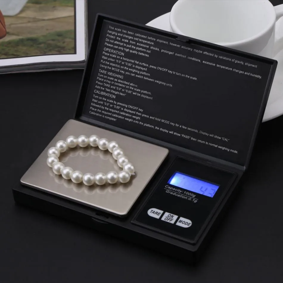 Mini Portable Jewelry Scale High Accuracy Led Digital Pocket Scale Gold