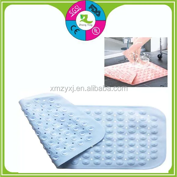 Customized Colorful Antislip Pvc Silicone Rubber Bath Mat Buy Antislip Pvc Silicone Rubber