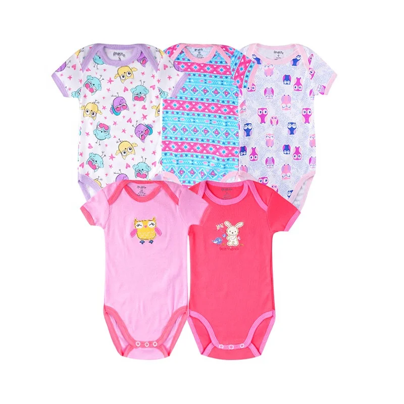 Hot Selling Infant&Toddler Clothes Comfortable Pure Cotton Baby Girl Clothes Romper