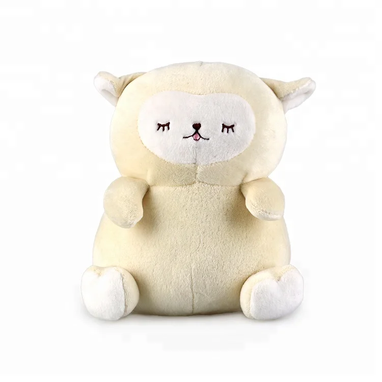 small sheep stuffed animal