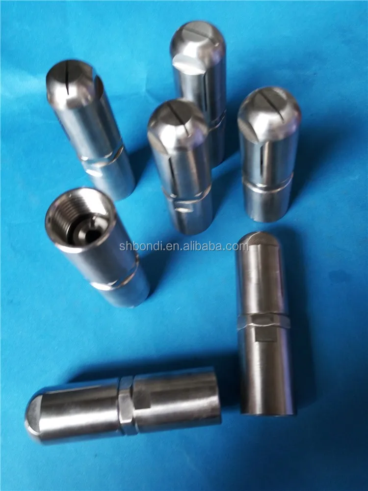 Stainless Steel Bottle Washing Spray Nozzle Rotary Water Cleaning Jet