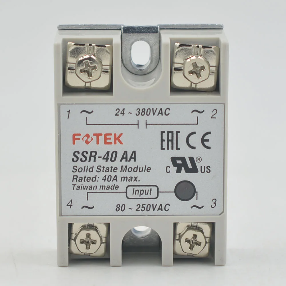 Fotek ssr 40da схема