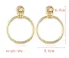 2019 Summer Fashion Earrings Copper Hollow-out Earrings Retro Personalized Ear Stud