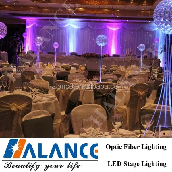 Star Cloth Optic Fiber White Starlight Wedding Backdrop Lights