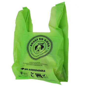 Custom Printed Ldpe Plastic T Shirt Bag Packaging For Ping Product On