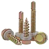 carbon steel din7504k hex head self drilling screw making machine