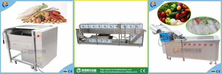 Industrial Automatic Vegetable And Fruit Blanching Machine With ...