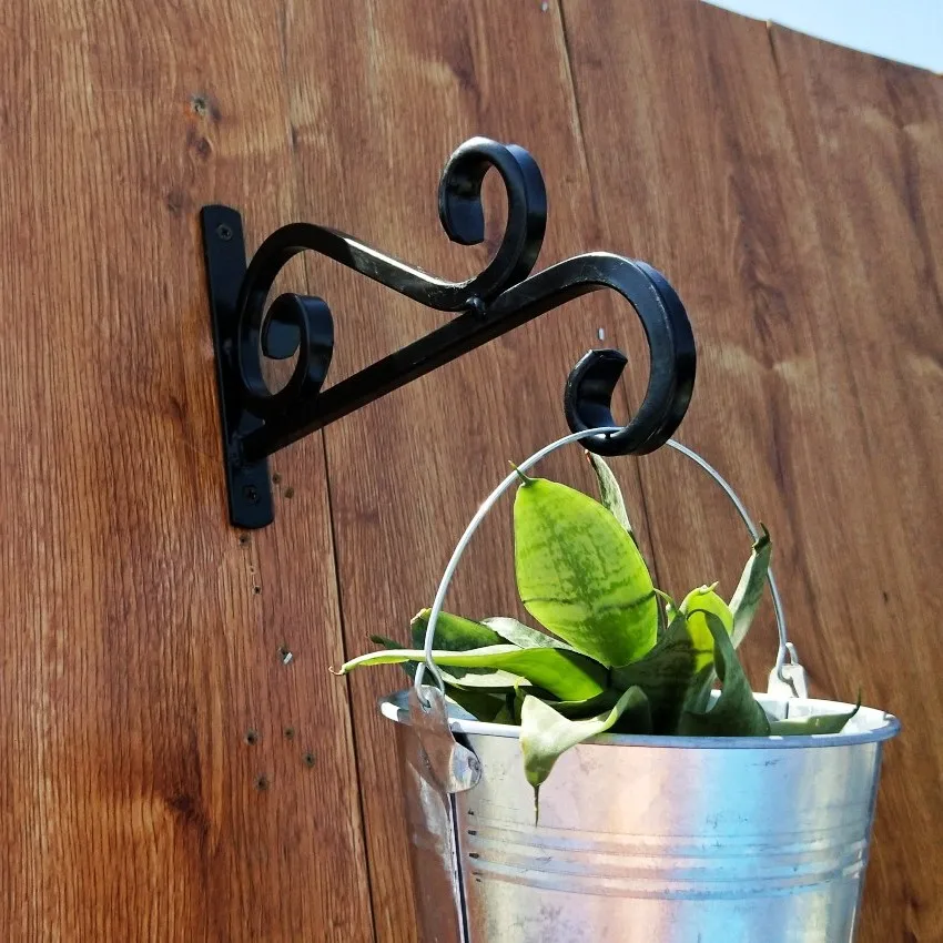 Wrought Iron Brackets Plant Hangers Shelf Bracket Screws Included Buy