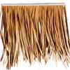 PVC PE fireproof artificial thatch plastic synthetic roofing thatch