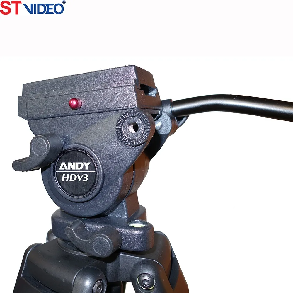 3Kg payload professional tripod, 2 stages video camera tripod, wholesale tripod