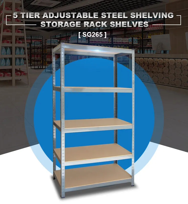 4 5 Layers Welded Wire Rack Easy Assemble Adjustable Metal Slotted ...