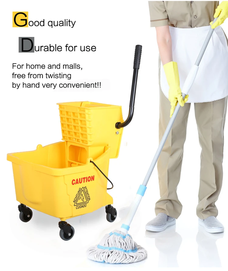 Pp Industrial Mop Bucket Jml Whizz Microfibre Mop And Bucket Buy 32l