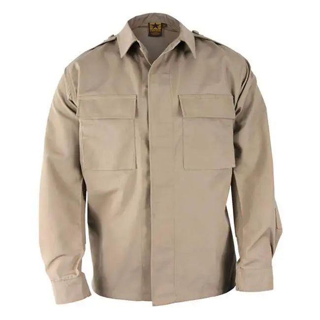 Wholesale Khaki Mens Military Style Tactical Shirt Cheap Price Combat Uniform Buy Khaki Combat