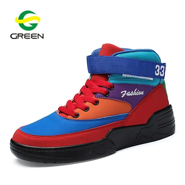 Greenshoe 2019 New Model Wholesale Basketball Shoes High Top Sneakers Men Air Fashion Sport
