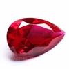 alibaba hot sale corundum ruby stone pear cut ruby precious stone price