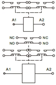 DC Contactor 2NO 2NC 3NO 3NC 4NO 4NC 50A 100A 200A 12Vdc 24Vdc 48Vdc 72Vdc 110Vdc 220Vdc DPDT DC Contactor