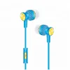 wire control gift earpiece in ear 3.5mm good quality k song singing metal plated earphone for Vivo X20 plus