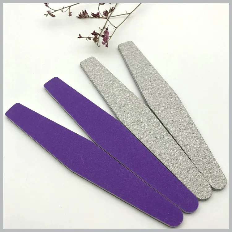 Purple Diamond Zebra Nail File Decorative Acrylic Nail Files Buy