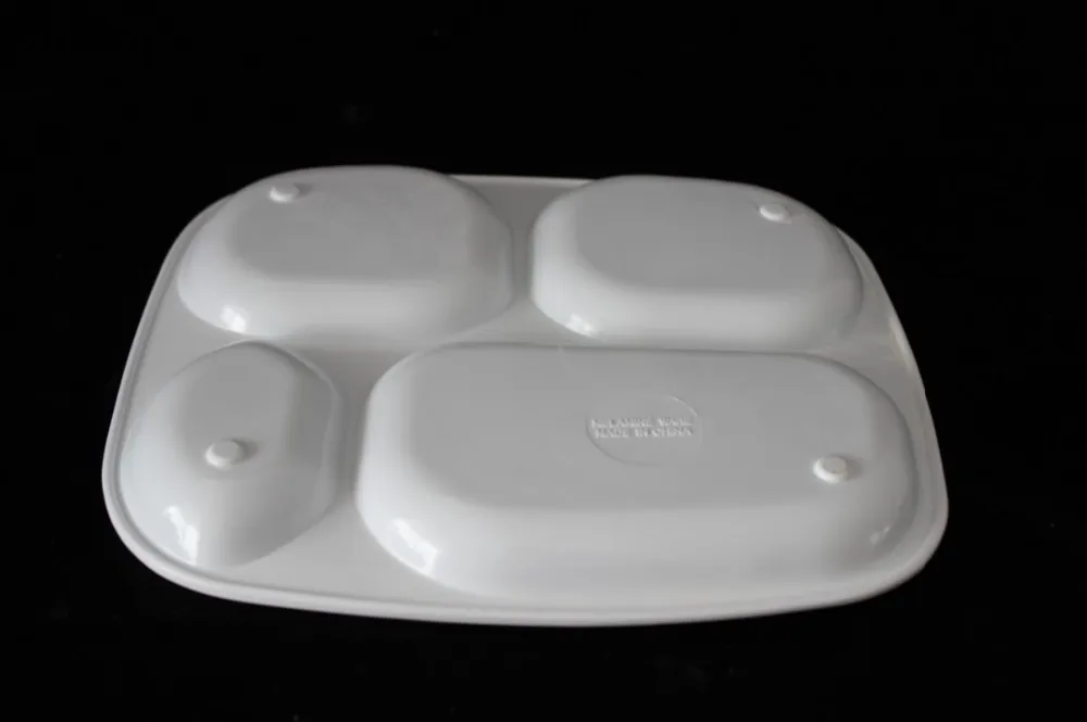 kid's melamine plate meal