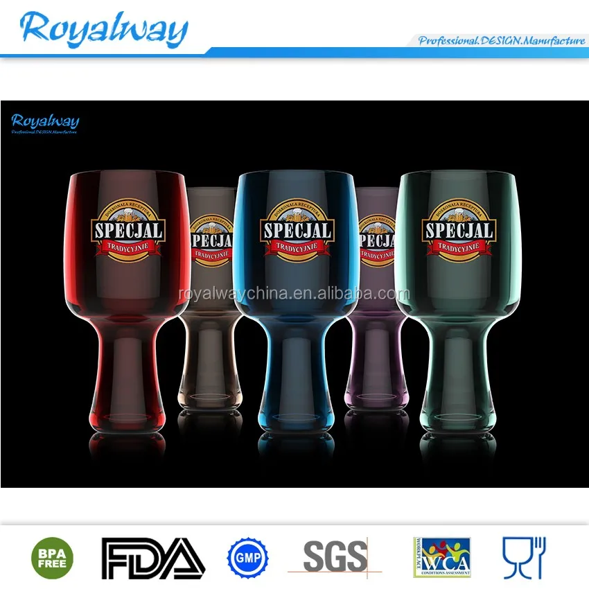 colored wine tumblers