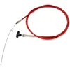 High quality surface PE/PVC Material Throttle Handle Control steel Cable