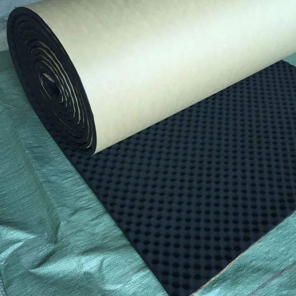 High Density Sound Deadening Rubber Foam Insulation Roll Buy Rubber Foam Insulation Rollsound 0313