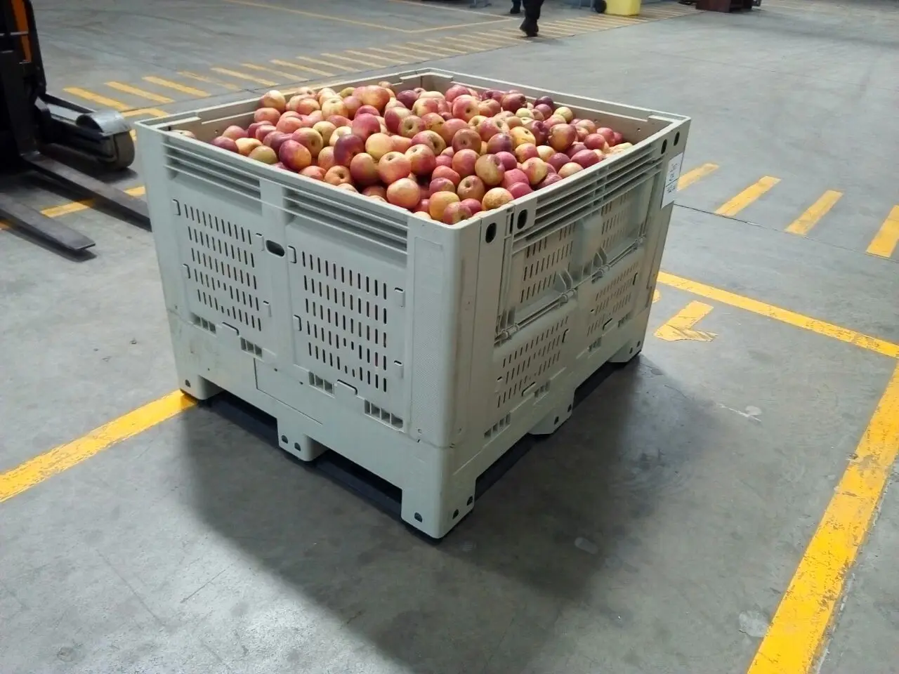 Plastic Fruit Bins Foldable Pallet Box Storage Container Buy Plastic