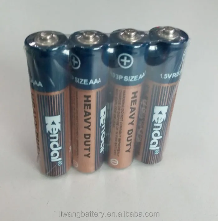 R03p Aaa 1.5v Liwang Carbon Zinc Battery With High Capacity - Buy ...