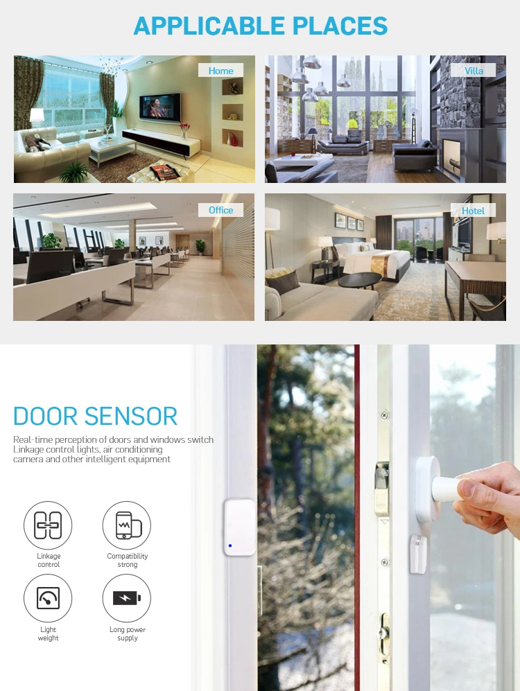 smart door lock_smart door_smart door bell_zwave door bell_smart lock door_zwave door sensor (2)