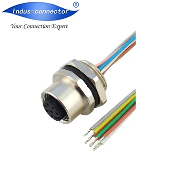 automotive wire harness with 8 pin rear panel mount bulkhead connector m12 buy m12,bulkhead connector,bulkhead connector m12 product on alibaba com connector to molex 51021 0600 wire harness