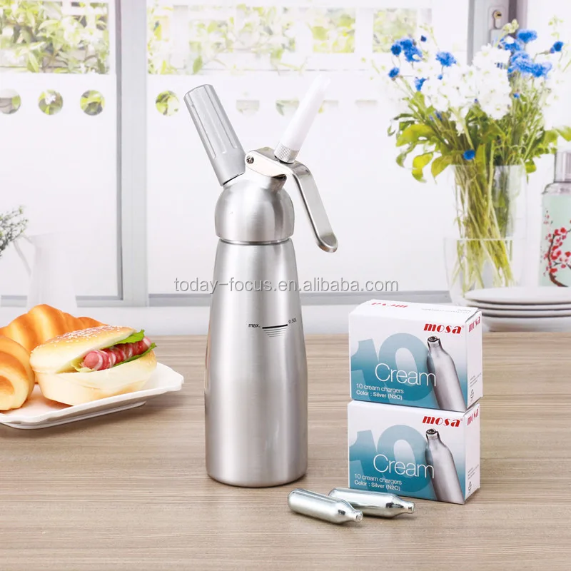 Kitchen Gadget 2024 Whipped Cream Dispenser With Cream Chargers All