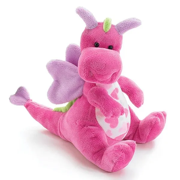 pink dragon plush