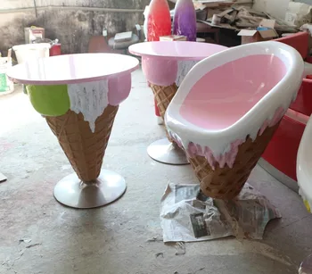 Ice Cream Theme Furniture Table And Chairs Ice Cream Theme Furniture Table And Chairs