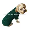 Handmade Knitted Twist Cable Fisherman Dog Sweaters