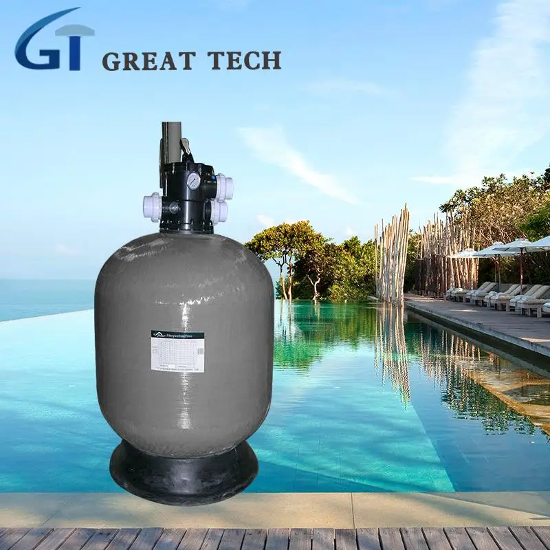 Industrial Fiberglass Topmount Silica Sand Filter Pool Filter Sand