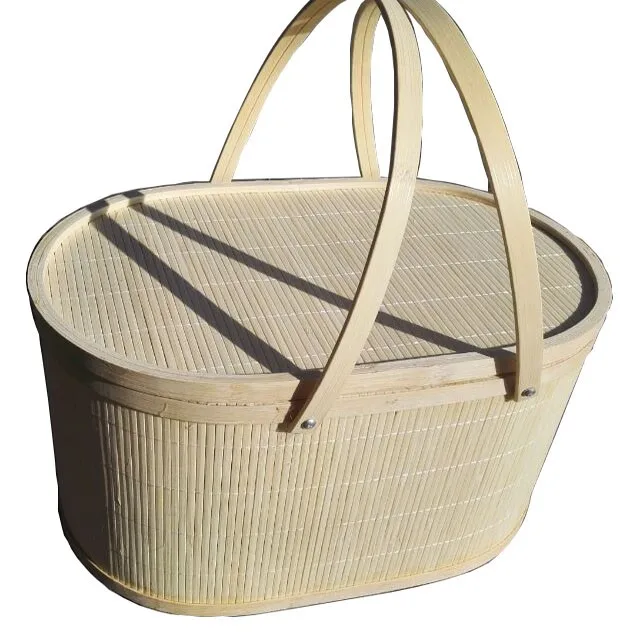 Fd15874home Decor Bamboo Handicraft Rattan Basket Wholesale Buy
