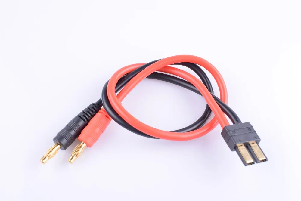 Traxxas Trx 30cm Charge Lead Cable With 4mm Banana Plugs Buy Traxxas