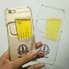 Red Wine Phone Case Vodka Alcohol Bottle Cocktail Transparent TPU Case For Apple iPhone 6