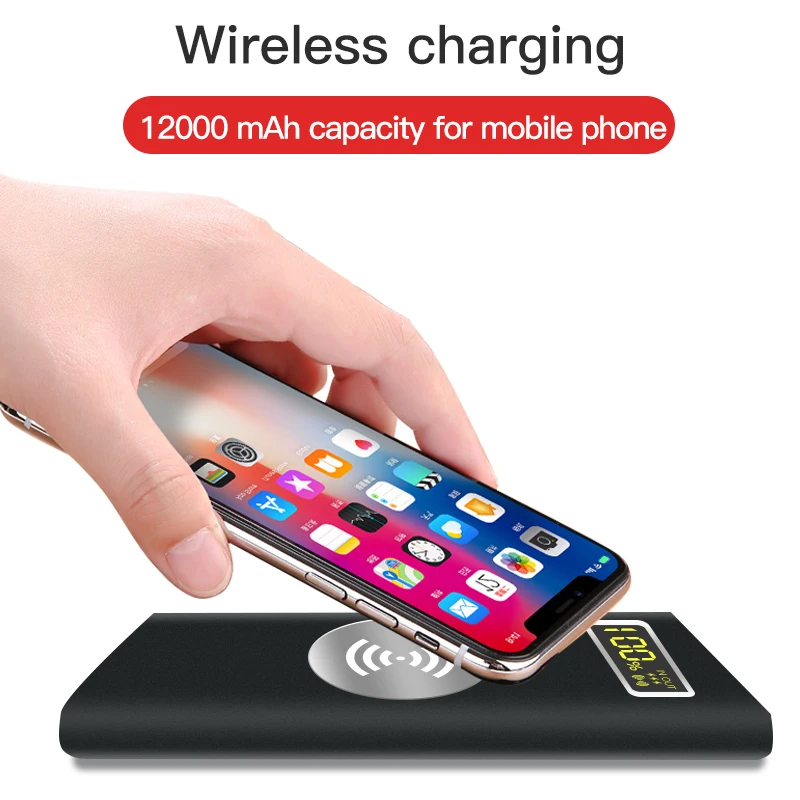 H18 HD 1080P Spy Camera Power Bank Supply 4K Wireless Charging Hidden Camera With Long Recording Time