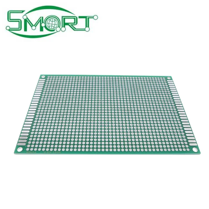 Smart Electronics~8x12 Cm Prototype Pcb 2 Layer 8*12 Panel Universal