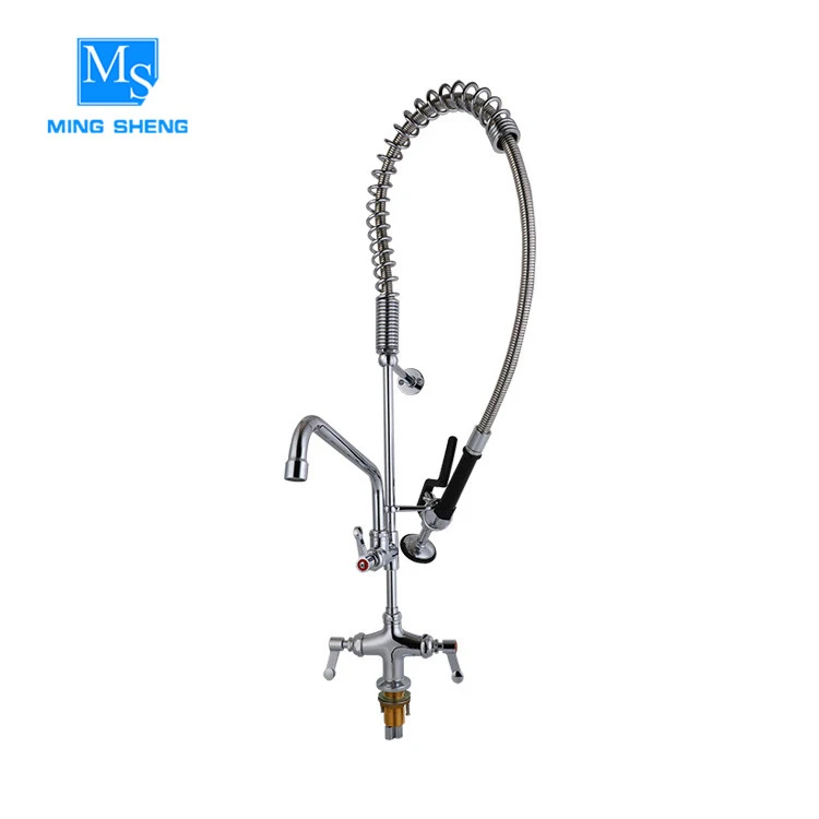 Best Taps To Buy Catering Adjustable High Arc Commercial Pre Rinse Two