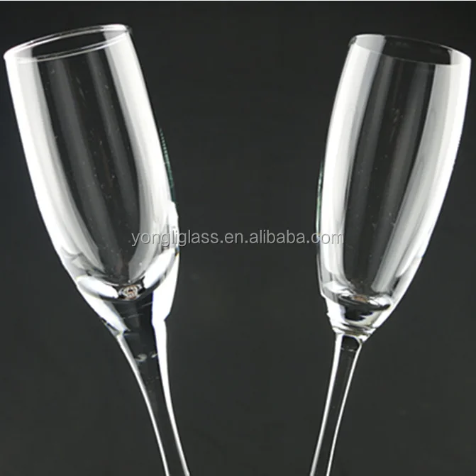 Factory price new product lead-free crystal champagne flutes, novelty champagne flutes, champagne glass/ goblet
