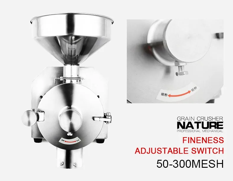 Hot Sale Stainless Steel Corn Grinders For Sale Small Corn Mill Grinder