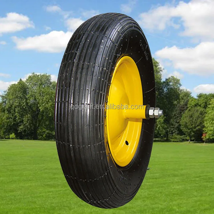 3.50-8 axle bearing tool wheel for wheelbarrow